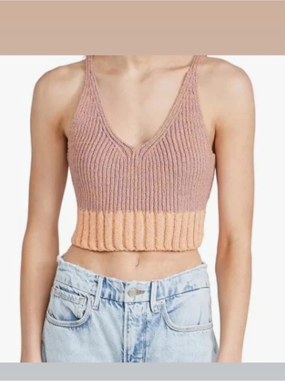 Intimately free people sweater tank
